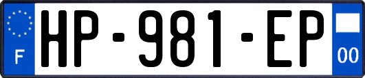 HP-981-EP