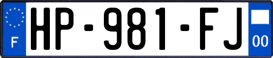 HP-981-FJ