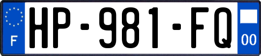 HP-981-FQ