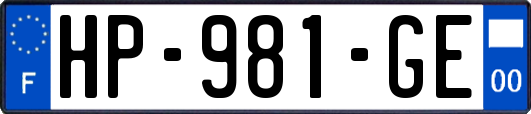 HP-981-GE
