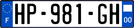 HP-981-GH