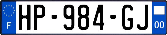 HP-984-GJ