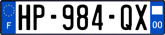 HP-984-QX