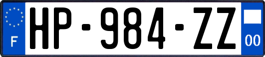 HP-984-ZZ