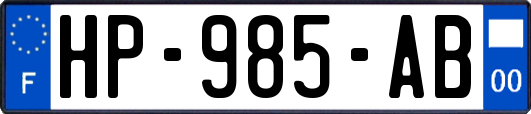 HP-985-AB