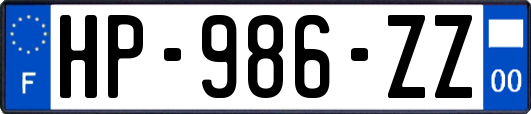 HP-986-ZZ