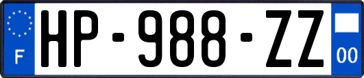 HP-988-ZZ