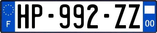 HP-992-ZZ