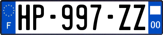 HP-997-ZZ