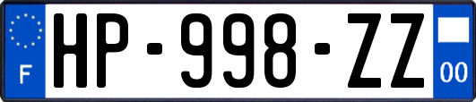 HP-998-ZZ