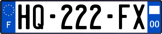 HQ-222-FX