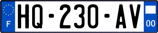 HQ-230-AV