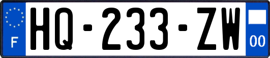 HQ-233-ZW