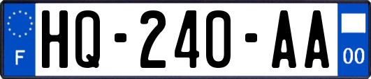HQ-240-AA