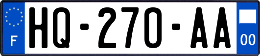 HQ-270-AA