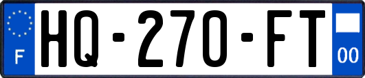 HQ-270-FT