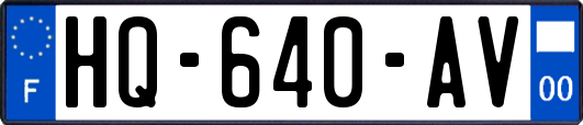 HQ-640-AV