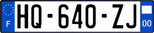 HQ-640-ZJ