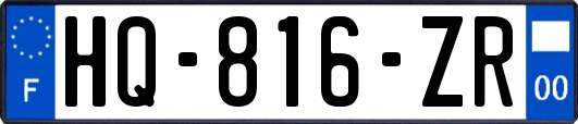 HQ-816-ZR