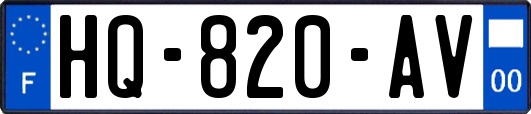 HQ-820-AV