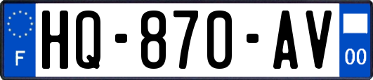 HQ-870-AV