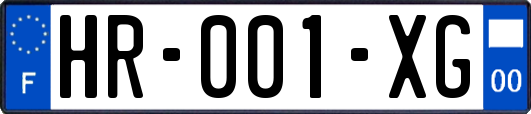 HR-001-XG