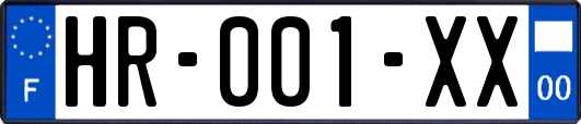 HR-001-XX