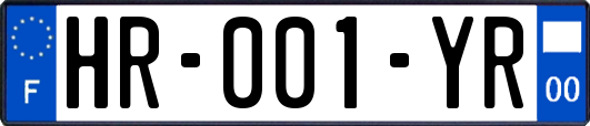 HR-001-YR