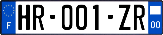 HR-001-ZR