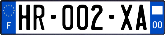 HR-002-XA