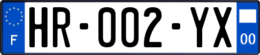 HR-002-YX