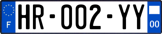 HR-002-YY