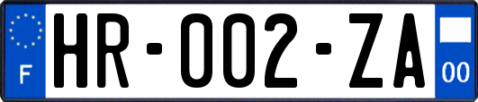 HR-002-ZA