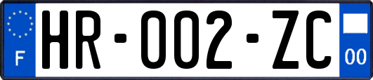 HR-002-ZC