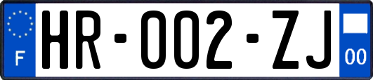 HR-002-ZJ