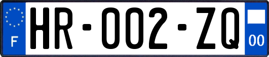 HR-002-ZQ