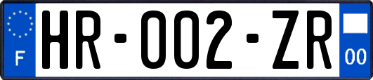 HR-002-ZR