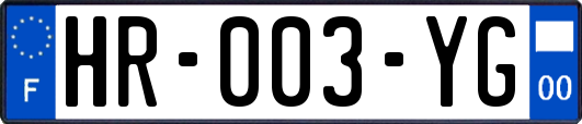 HR-003-YG