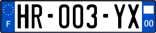 HR-003-YX