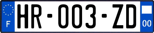 HR-003-ZD
