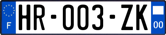 HR-003-ZK
