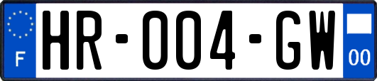 HR-004-GW