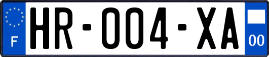 HR-004-XA