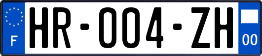 HR-004-ZH