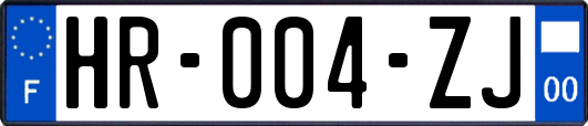 HR-004-ZJ