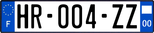 HR-004-ZZ