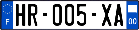 HR-005-XA