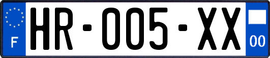 HR-005-XX