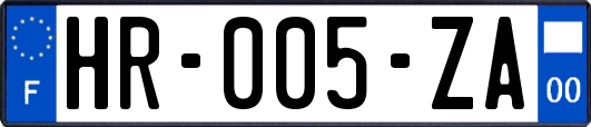 HR-005-ZA