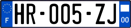 HR-005-ZJ